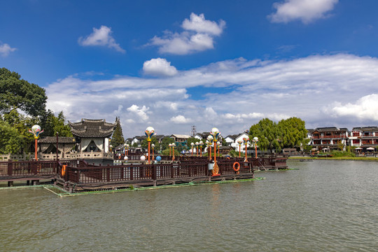 周莊南湖棧橋