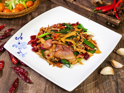 筍干炒肉