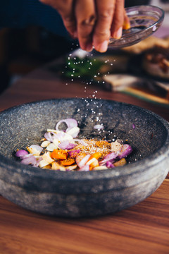 撒調(diào)料