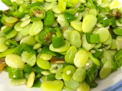 青椒青豆