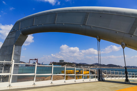 韓國木浦市港口
