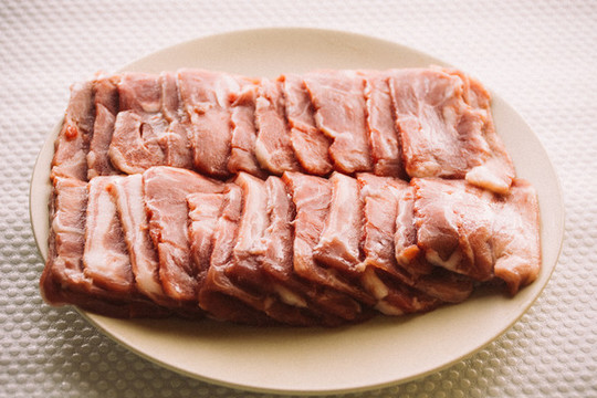 羔羊腿肉片