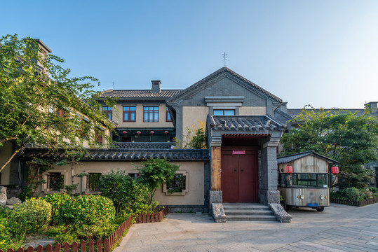 古鎮(zhèn)中式庭院