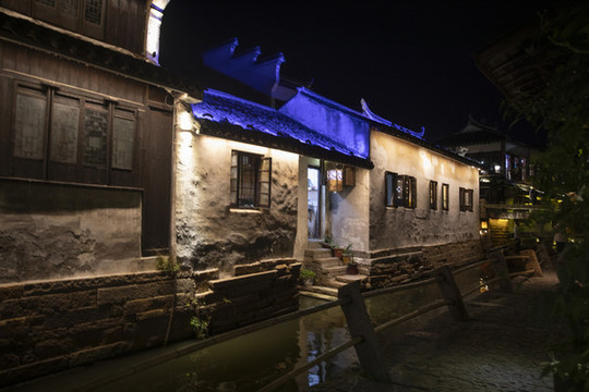 周莊夜景