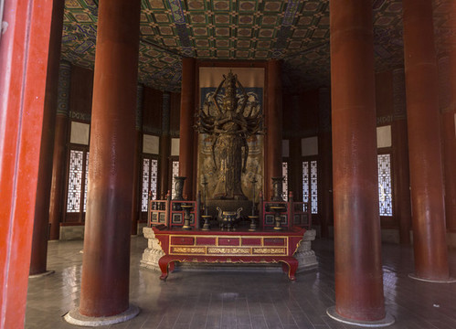 北京頤和園古建筑風(fēng)光