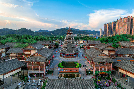相思湖小鎮(zhèn)南寧古建筑西鄉(xiāng)塘