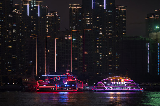 上海浦江夜景風(fēng)光