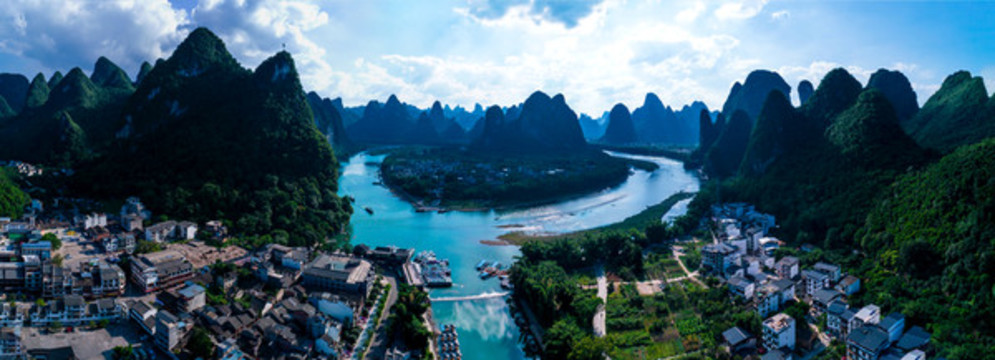 桂林山水旅游風(fēng)光桂林興坪
