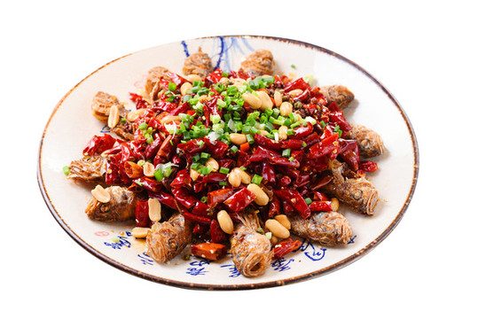 香辣小黃魚熗鍋小黃魚