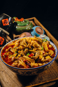 香辣美味牛蛙