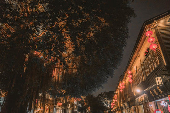 福州三坊七巷夜景