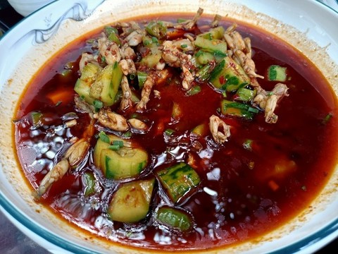 黃瓜燒蛙肉