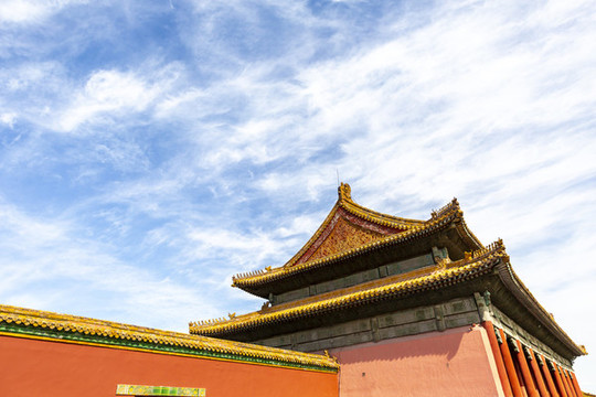 北京故宮保和殿重檐歇山頂