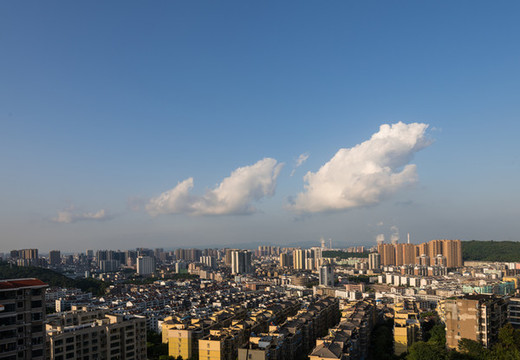 荊門城市全景