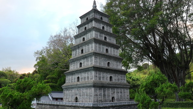 陜西大雁塔模型景點(diǎn)