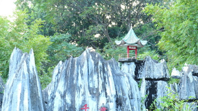 云南昆明石林景點(diǎn)風(fēng)光