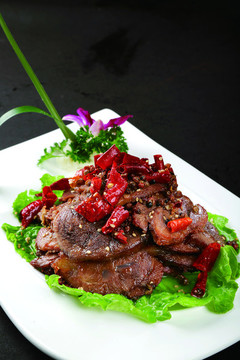 干香牛肉