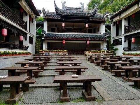 古代戲院場景