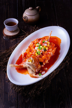糖醋松鼠魚
