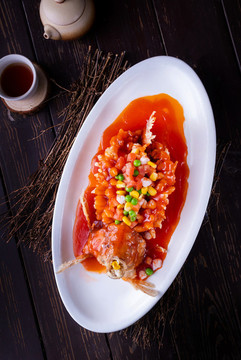 糖醋松鼠魚