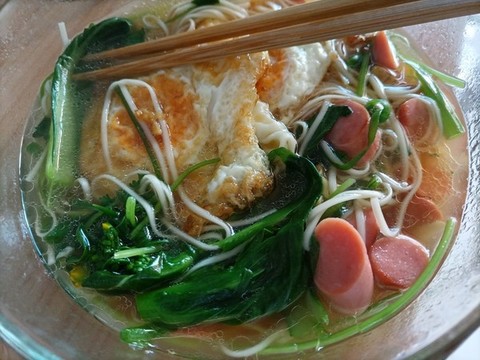 湯面條