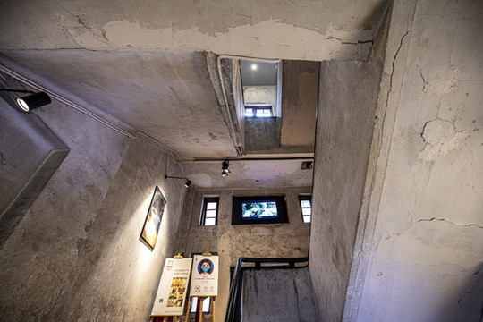 重慶老屋木板樓梯