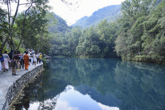 荔波小七孔鴛鴦湖