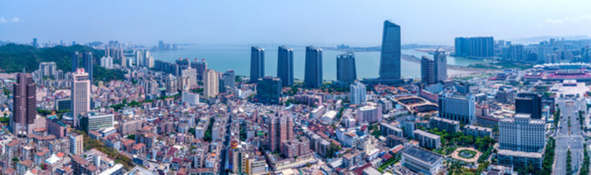 珠海城市建筑全景