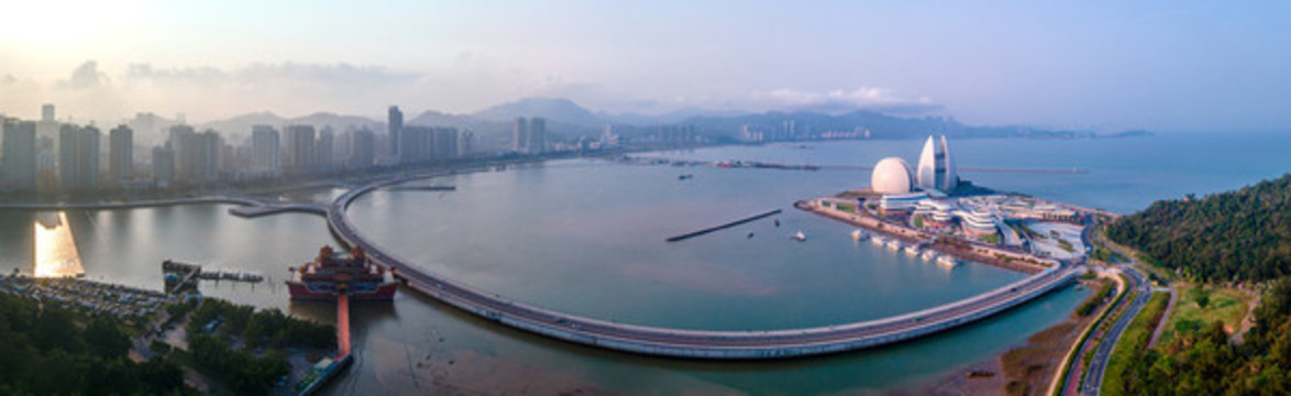 珠海日月貝著名景點(diǎn)全景