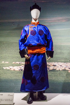 清代蒙古男子服飾