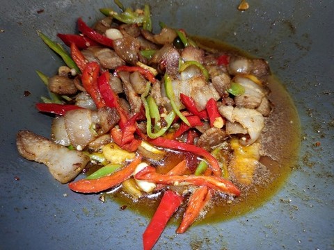 青椒炒肉