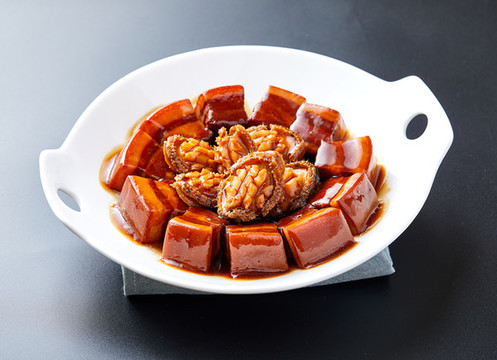 鮑魚紅燒肉