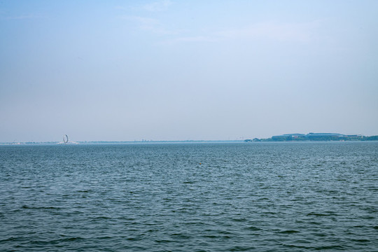 上海浦東滴水湖景觀