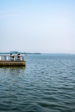 上海浦東滴水湖景觀