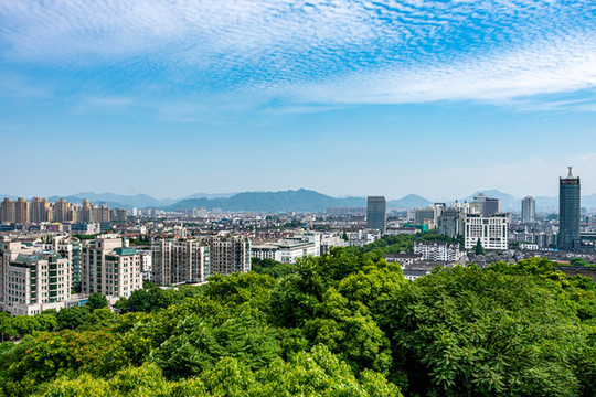 浙江紹興城市建筑風(fēng)光