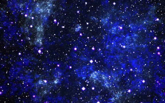 藍色星空