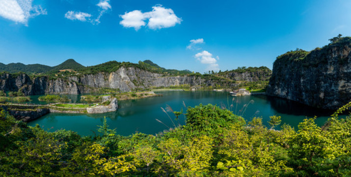 深秋的重慶渝北礦山公園