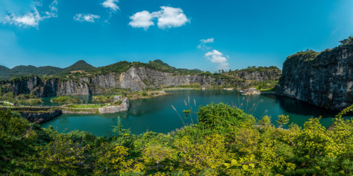 深秋的重慶渝北礦山公園