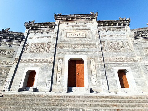 仿古大門