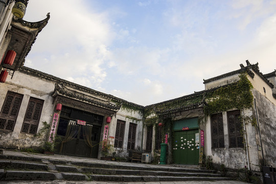 安徽西遞古村落徽派建筑