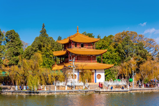 中國云南昆明大觀公園大觀樓