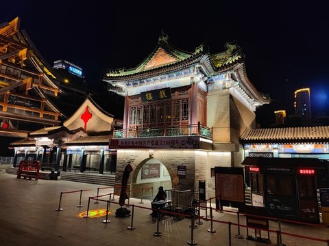 天津古文化街戲樓