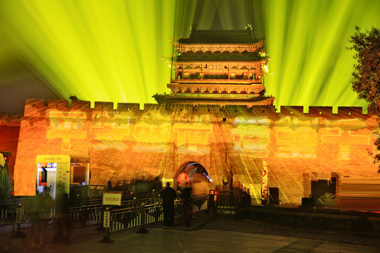 平遙古城夜景