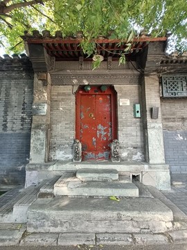 磚雕如意門