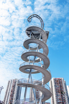 重慶九龍半島長江燈塔