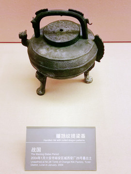 蟠虺紋提梁盉