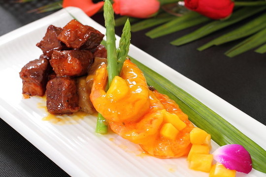 大蝦牛肉