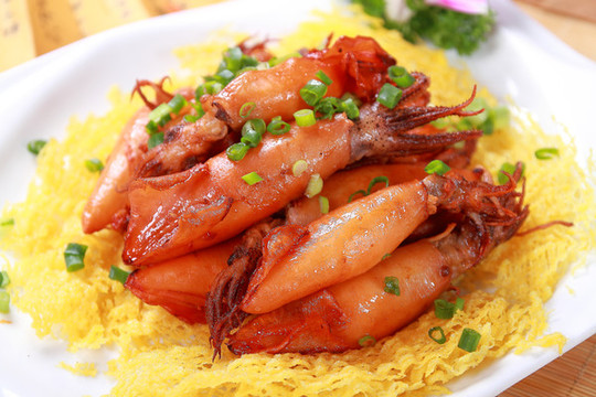 燒魷魚仔