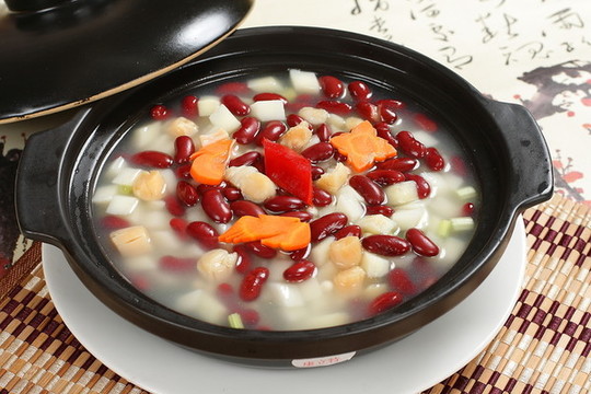 紅腰豆煮淮山