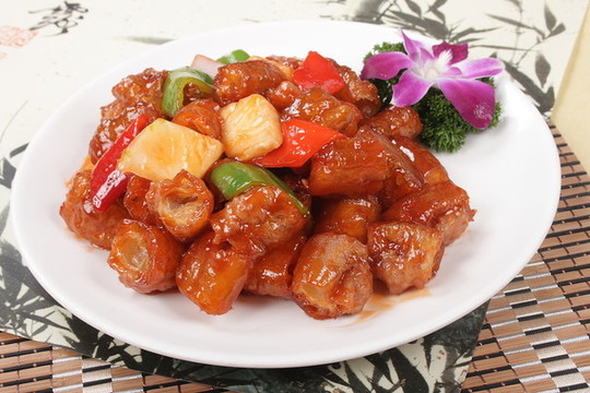 菠蘿炒油條